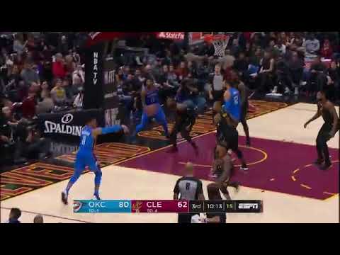 Carmelo Anthony for the three!