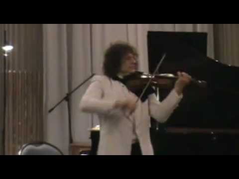 Alexander Markov in  Venice   J-S Bach Partita n°2 for violin  solo  in D minor.mp4