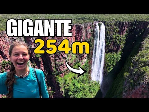 A MAIOR cascata do MATO GROSSO (com susto no meio da trilha) | Vila Bela da Santíssima Trindade-Ep78