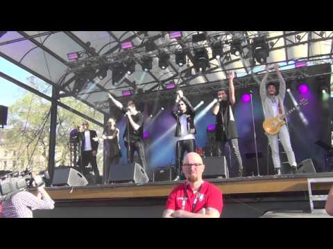 ESCKAZ in Stockholm: Highway (Montenegro) - The Real Thing (at the Eurovillage)