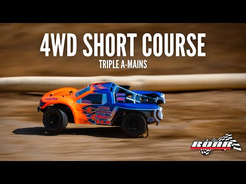 4wd Short Course A-Mains: ROAR Electric Nationals