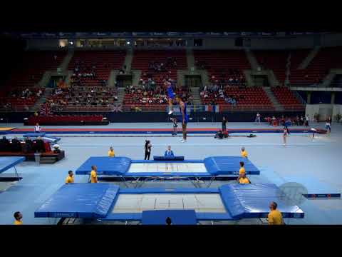 Italy (ITA) - 2017 Trampoline Worlds, Sofia (BUL) - Qualification Synchro Routine 1