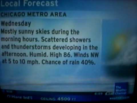 O'Hare Airport IntelliStar - 7/6/10 @ 6:58PM CDT