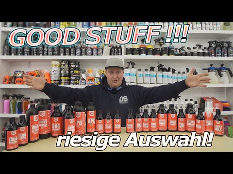 WAS EINE AUSWAHL! GOOD STUFF Autopflegeprodukte in der Übersicht! von Felgenreiniger bis Innenraum!