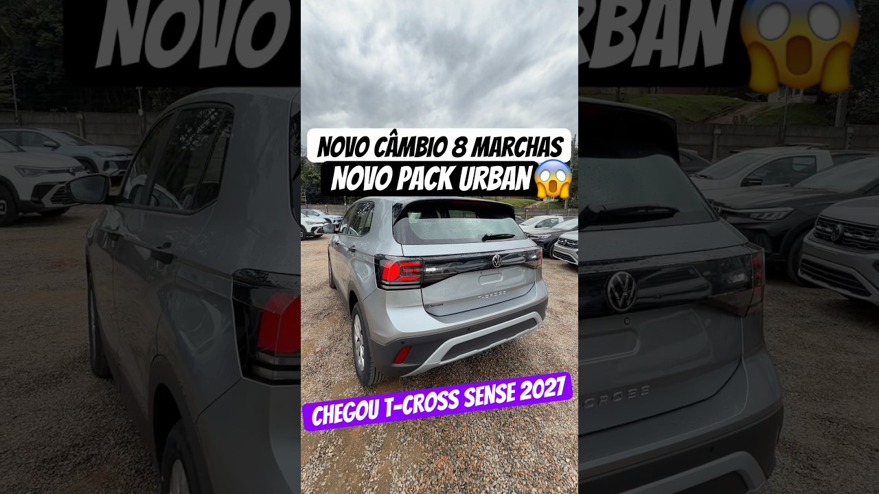 NOVO VOLKWAGEN T-CROSS SENSE 2027