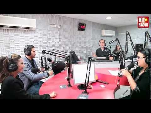 Dounia Batma Maroc Idol dans le Morning de Momo sur HIT RADIO - 29/03/2012