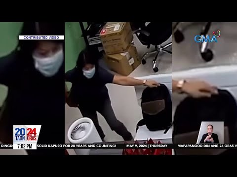 Nagpapanggap umanong pasyente pero nagnanakaw umano sa mga doktor, arestado 24 Oras