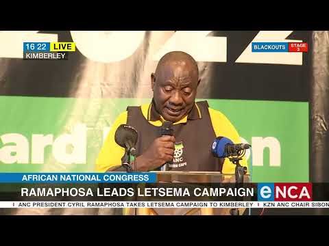 Cyril Ramaphosa visits Northern Cape