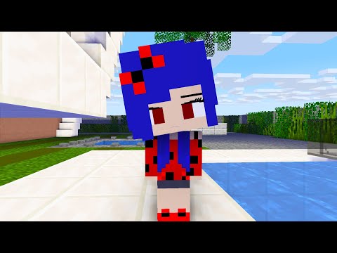 MONSTER SCHOOL : CHICKEN WING MEME LADYBUG - MINECRAFT ANIMATION