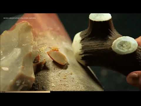 MAN Prehistoria. Talla  de un bifaz