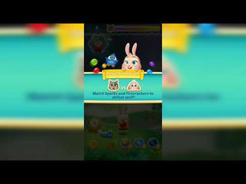 Bunny Pop 2 - Level 130 Defeat the wolf 🐺