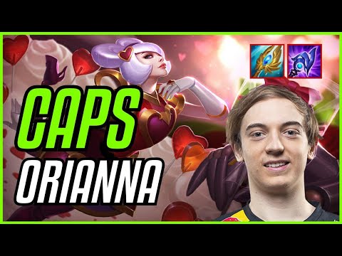 CAPS - ORIANNA vs QIYANA MID - EUW CHALLENGER - PATCH 11.10