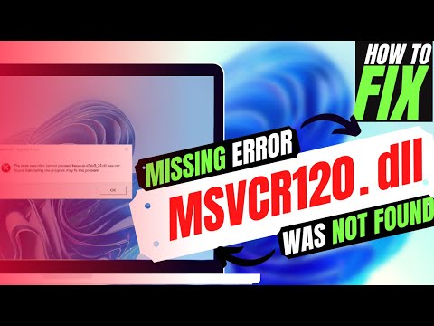 [2023] How To Fix MSVCR120.dll Missing Error ✅Not found error💻 Windows 10/11/7 💻 32/64bit
