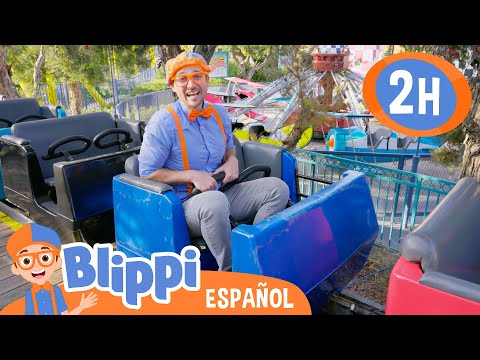Montaña rusa con Blippi 🎢 Blippi Español | Videos educativos para niños | Aprende y Juega