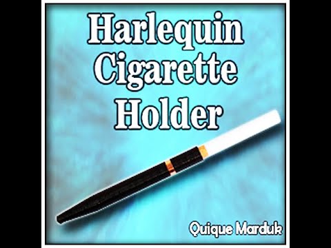 Voir la vidéo Harlequin Cigarette Holder - Quique Marduk
