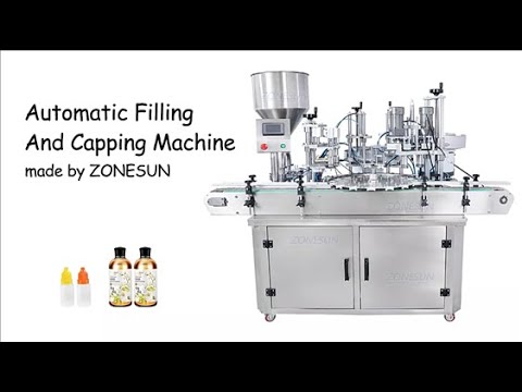 How To Use ZS-AFC4 Full Automatic Filling And Capping Machine