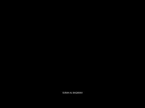 10 Hrs Quran Recitation of Surah Al Baqarah with (Black Screen) Sh.Mishary Al Afasy / 10 ساعات مشاري