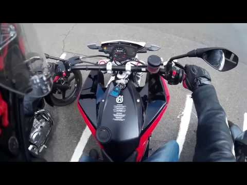 Test ride of a Husqvarna Nuda 900R
