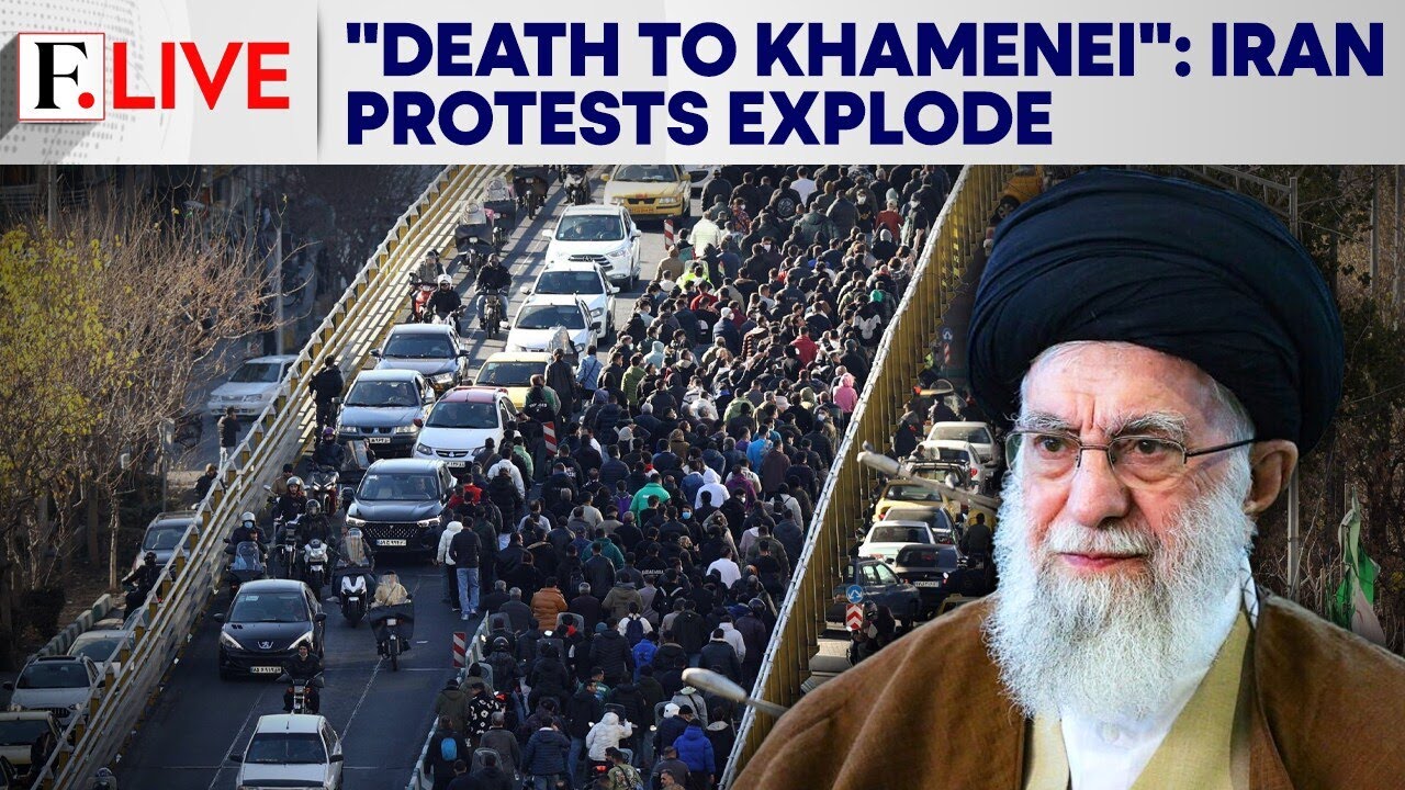 Iran: Protesters Chant “Death To Khamenei” As Demonstrations Enter Day 3 | Firstpost Live