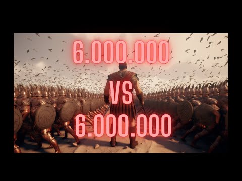 Ultimate Epic Battle Simulator 2 UEBS 2 - 6,000,000 Roman Army vs 6,000,000 Barbarian Warriors