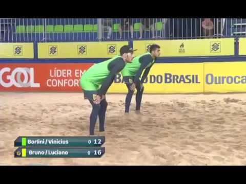 BeachVolley Brasil-Open Curitiba-Borlini/Vinicius x Bruno/Luciano-Circuito Brasileiro