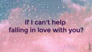 Joseph Vincent  - Can&#39;t Help Falling In Love (Lyrics Video)