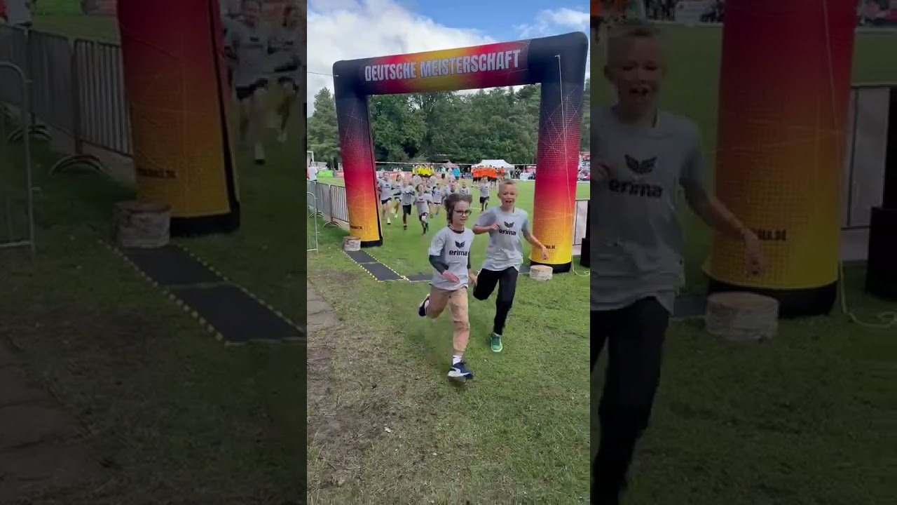 Einlaufkinder des TSV Bardowick
