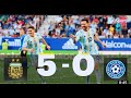 Argentina vs Estonia Full Extended Highlights 2022 Live | Messi 5 goals vs Estonia 2022 HD
