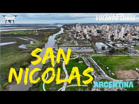 San Nicolas Buenos Aires Argentina DRONE FOOTAGE