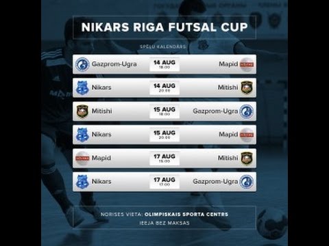 Gazprom-Ugra vs Mapid( Nikars futsal CUP 2014-14)