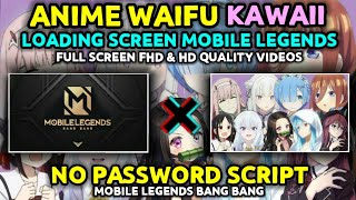 Download lagu Top 10 Anime Waifu Loading Screen Intro Script In Mobile Legends | 100% WORK | With File Backup mp3