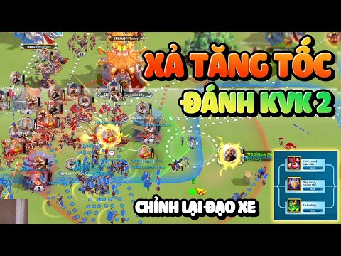 Hành Trình Newbie Tập 27: Xả Tăng Tốc Đánh KvK 2 Tăng Được Thêm 2 Triệu Sức Mạnh - Rise of Kingdoms