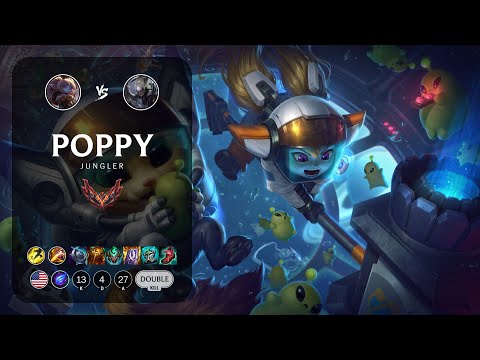 Poppy Jungle vs Diana - NA Grandmaster Patch 13.14