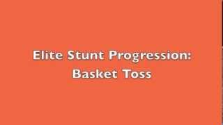 Elite Cheerleading Stunt Progression: Basket Toss Elite Cheerleading Stunt Progression: Basket Toss