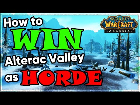 How to Win Alterac Valley as the Horde [Classic]
