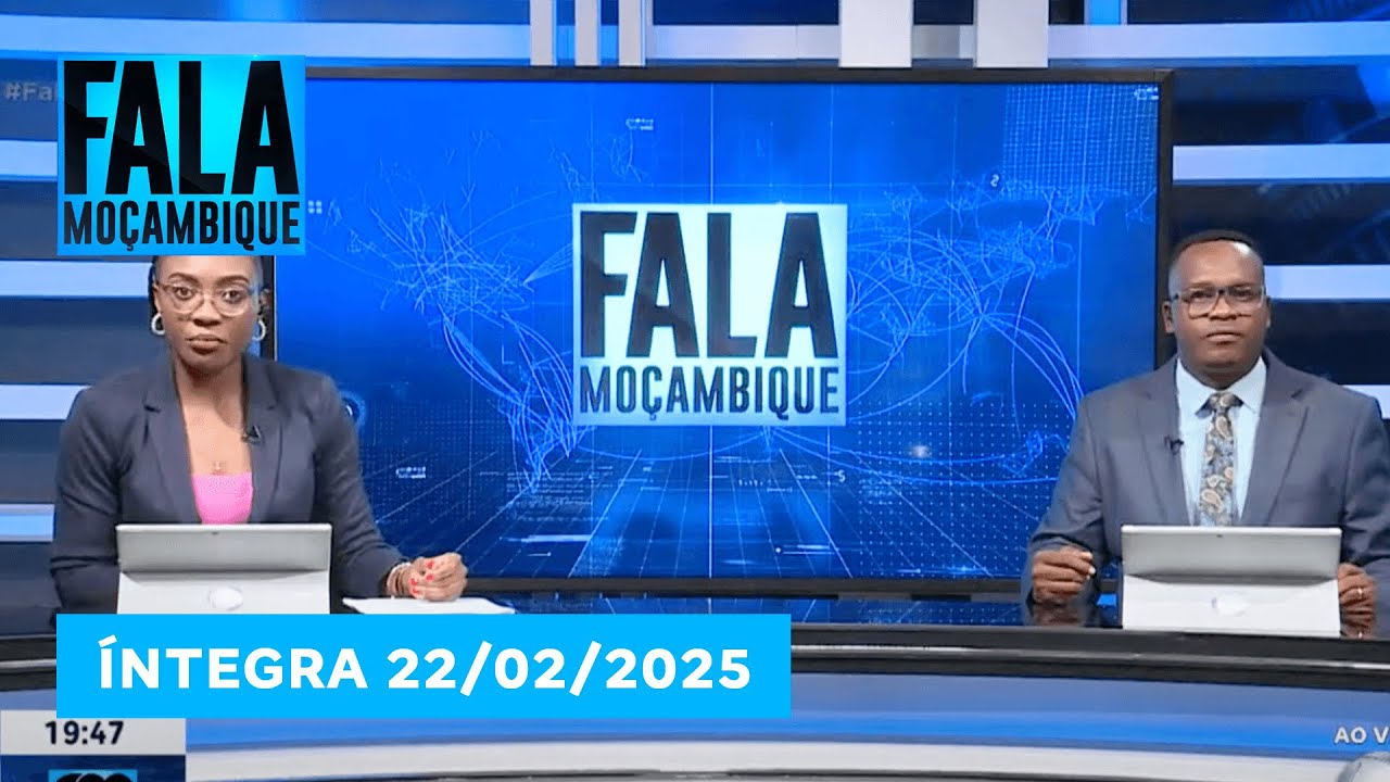 Assista na íntegra o Fala Moçambique  22/02/2025