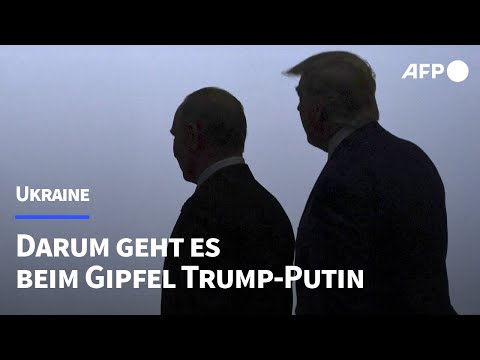 Gipfel in Alaska: Darum geht es beim Putin-Trump-Treffen | AFP