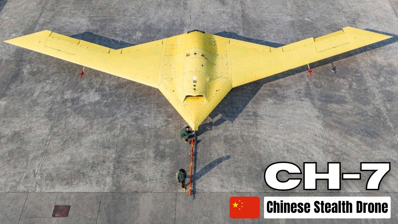 The CH-7 Stealth Drone: China's Quiet Steps to Dominate the Skies of the Future