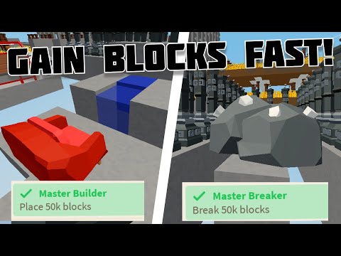 Learn How to Get Both Master Builder and Master Breaker in Roblox Islands