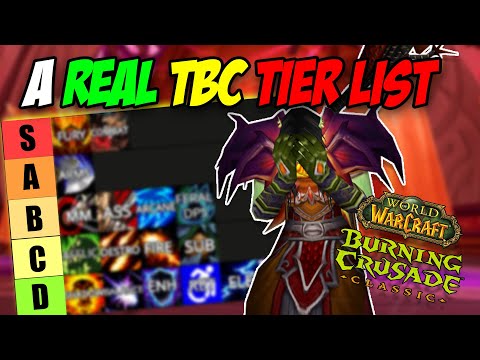 An Actual TBC Class TIER List! - full VOD