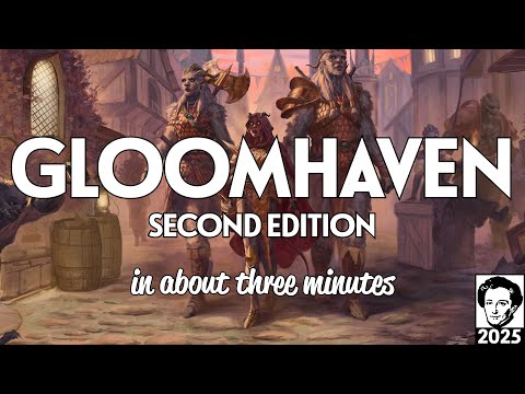 Gloomhaven in about 3 minutes - Board game review - 2nd edition