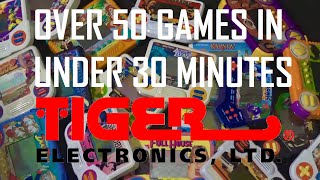 Over 50 Tiger Electronics LCD Games In Under 30 Minutes