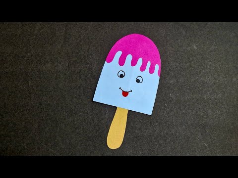 Paper Ice Cream | Ice Cream craft | How to make paper Ice cream