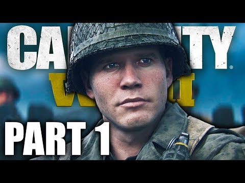 CALL OF DUTY WW2 Gameplay Walkthrough — Part 1 | NORMANDY | Campaign Mission 1 COD World War 2 WWII