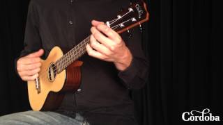 Video thumbnail for 22 Series Ukulele Comparison by Cordoba Guitars