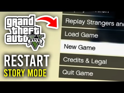 How To Restart GTA 5 Story Mode From Beginning - Full Guide