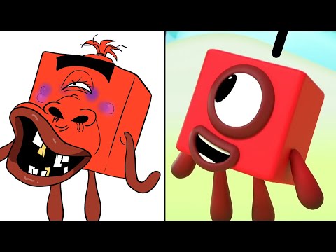 Numberblocks - Pattern Palace Drawing Memes | Funny Number Blocks