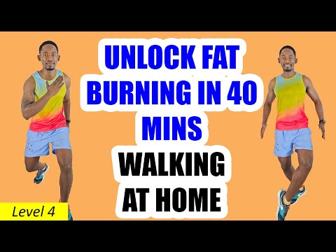 45 Minute Intense Running Workout at Home for Slimming 400 Calories