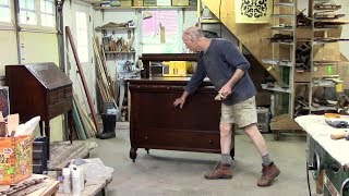 Restoring an Antique Oak Server