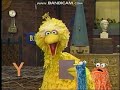 Classic Sesame Street Big Bird Poem Letter Y For Yip Martians 1987